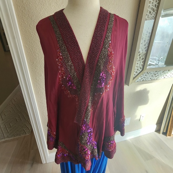 Poncho Cover Up Free People - Picture 1 of 6